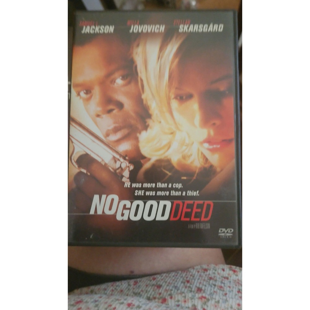 No Good Deed DVD 2002 Samuel L Jackson Milla Jovovich Crime Thriller Movie